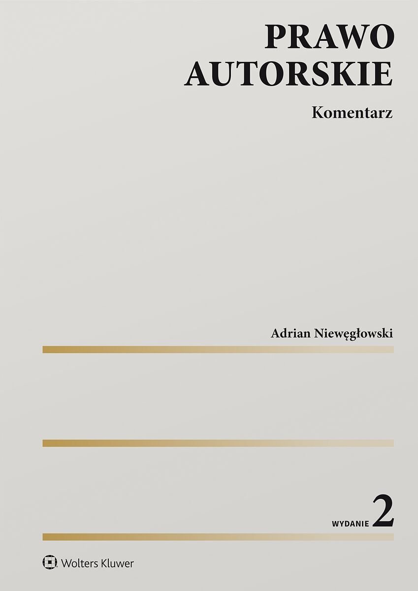 Prawo autorskie. Komentarz - ebook PDF okładka