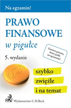 Prawo finansowe w pigułce okładka