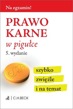 Prawo karne w pigułce okładka