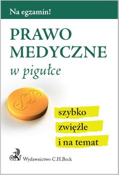 Prawo medyczne w pigułce okładka