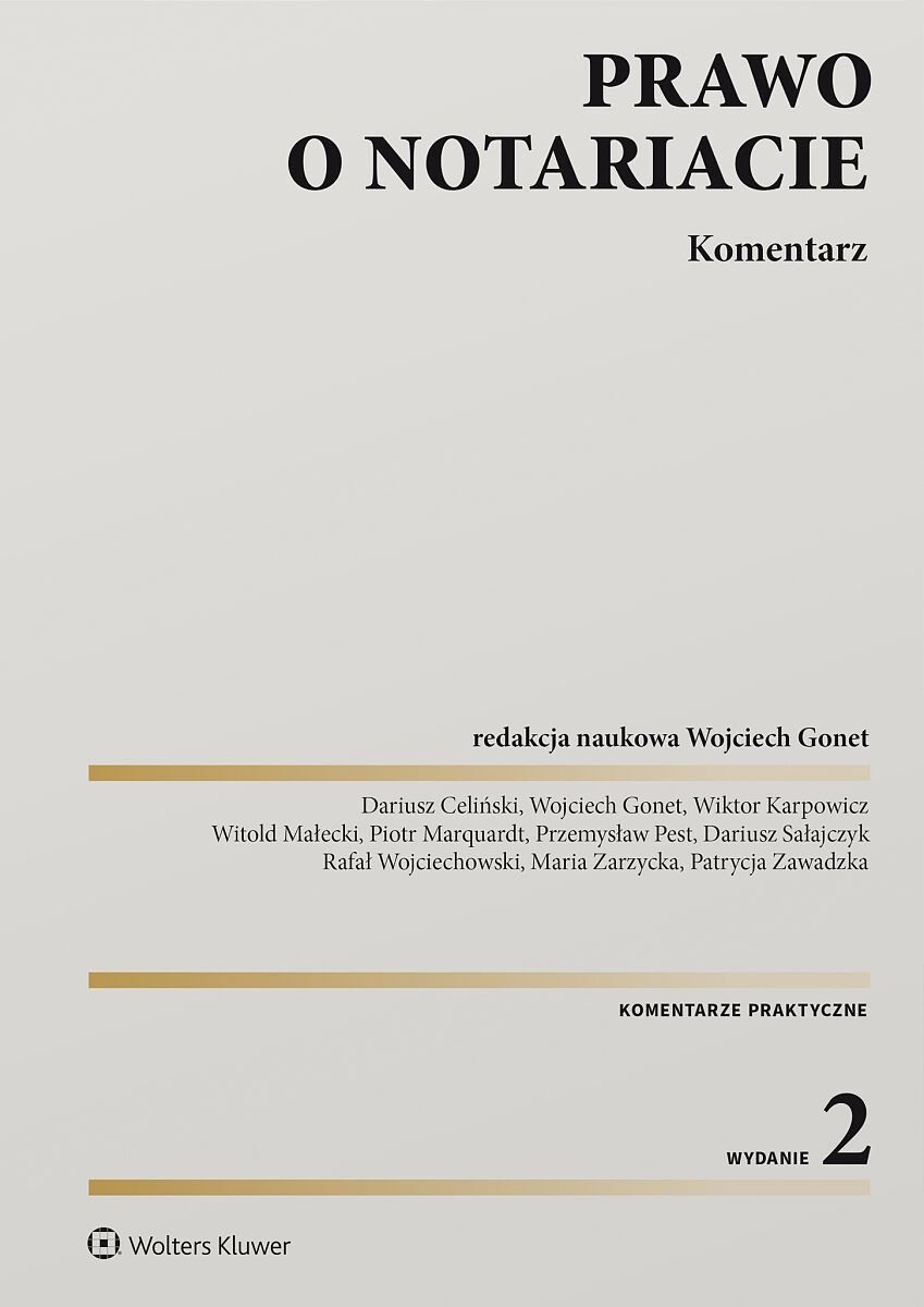 Prawo o notariacie. Komentarz - ebook EPUB okładka