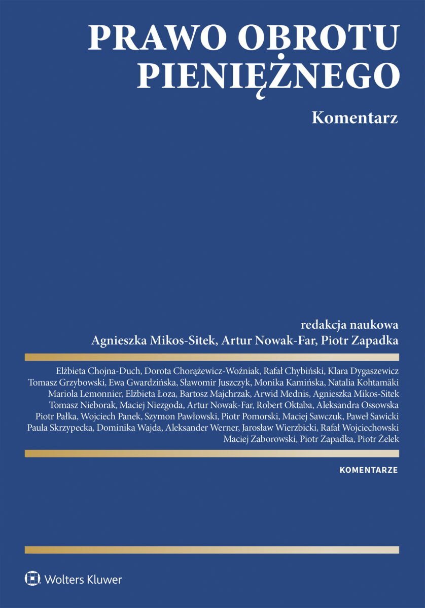 Prawo obrotu pieniężnego okładka