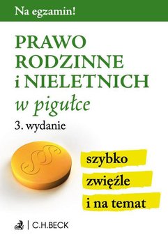 Prawo rodzinne i nieletnich w pigułce okładka