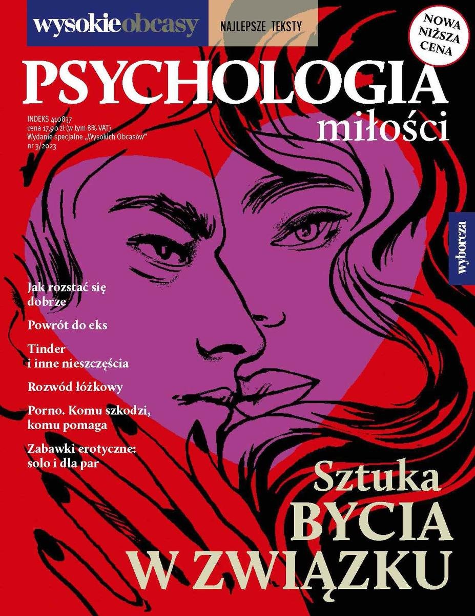 Psychologia miłości. Wysokie Obcasy. Wydanie Specjalne 3/2023 okładka