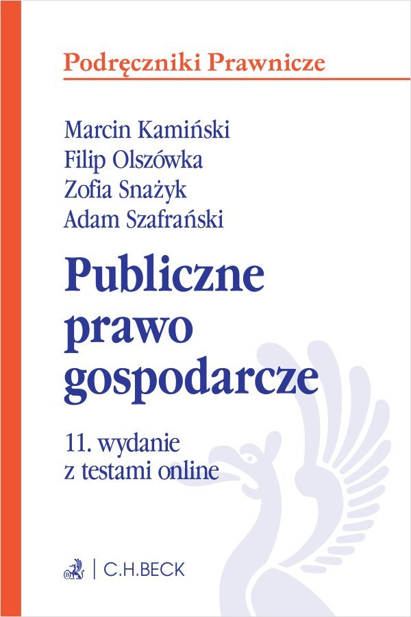 Publiczne prawo gospodarcze z testami online okładka