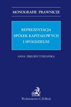 Reprezentacja spółek kapitałowych i spółdzielni okładka