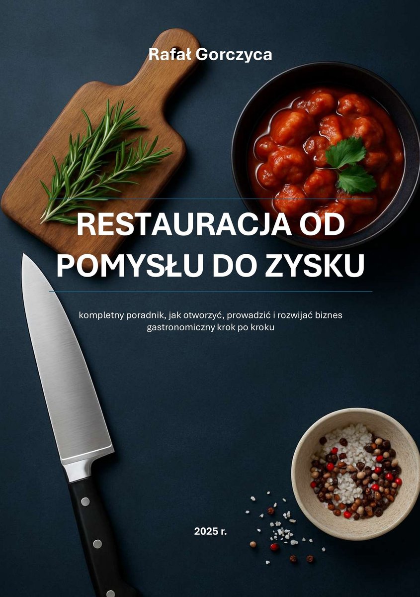 Restauracja od pomysłu do zysku okładka
