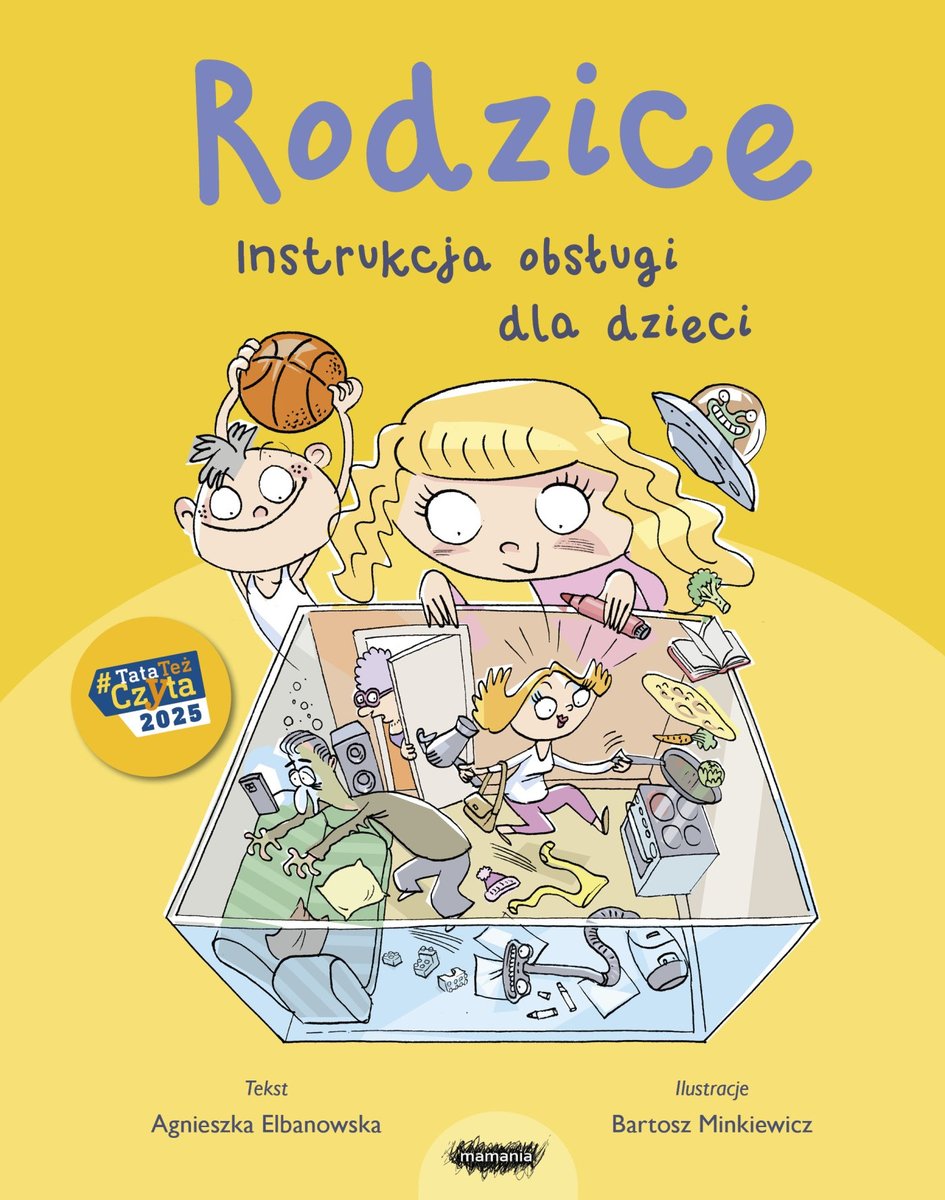 Rodzice. Instrukcja obsługi dla dzieci okładka