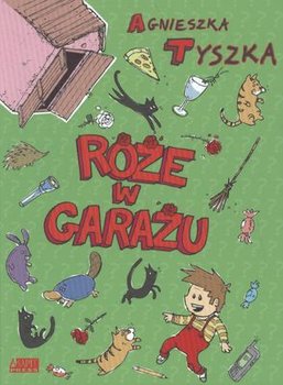 Róże w garażu okładka