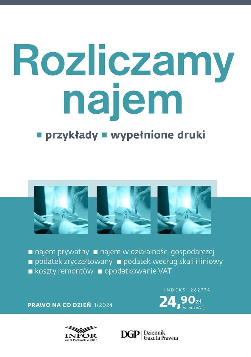 Rozliczamy najem okładka