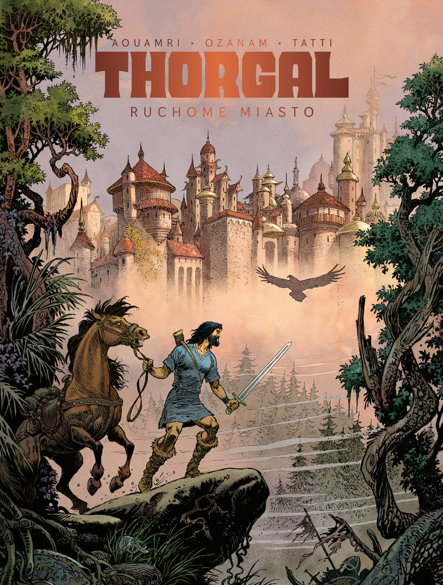 Ruchome miasto. Thorgal. Saga cover