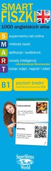 SMARTfiszki. 1000 angielskich słów. Poziom B1. Powtórka przed egzaminem FCE okładka