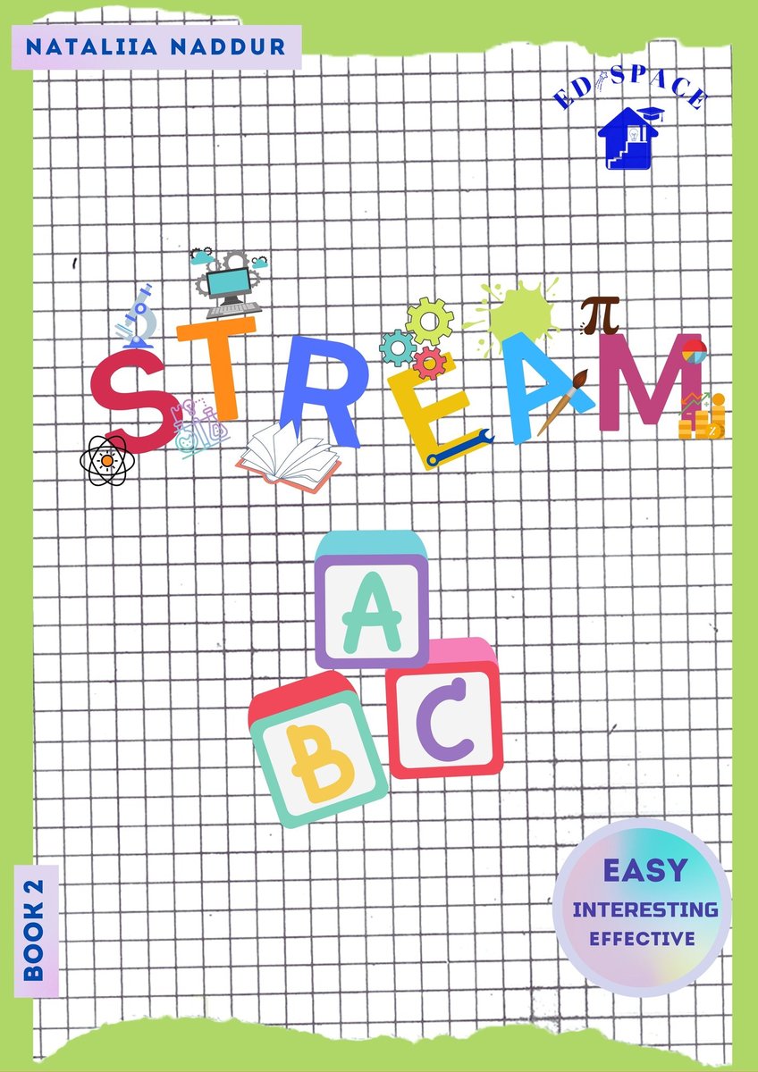 STREAM ABC BOOK 2: Innovative Reading Course for Children Aged 3-7 okładka