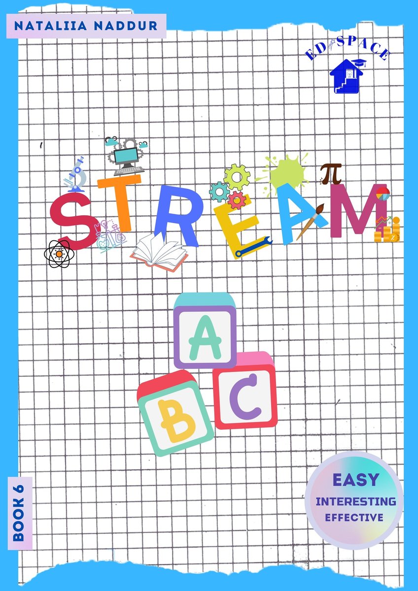 STREAM ABC BOOK 6: Innovative Reading Course for Children Aged 3-7 okładka