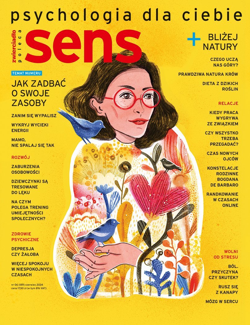 Sens. Psychologia dla ciebie 06/2024 okładka