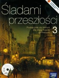 Śladami przeszłości 3. Historia. Podręcznik. Gimnazjum + CD okładka