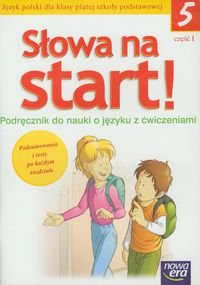 Słowa na start 5. Podręcznik do nauki o języku z ćwiczeniami. Część 1. Szkoła podstawowa okładka