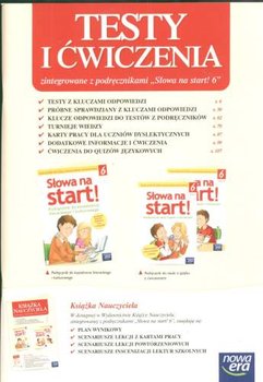 Słowa na start 6. Testy i ćwiczenia okładka