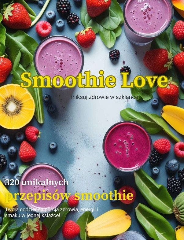 Smoothie Love - ebook PDF okładka