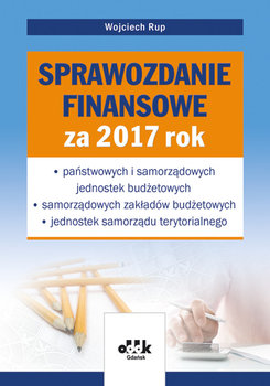 Sprawozdanie finansowe za 2017 rok okładka