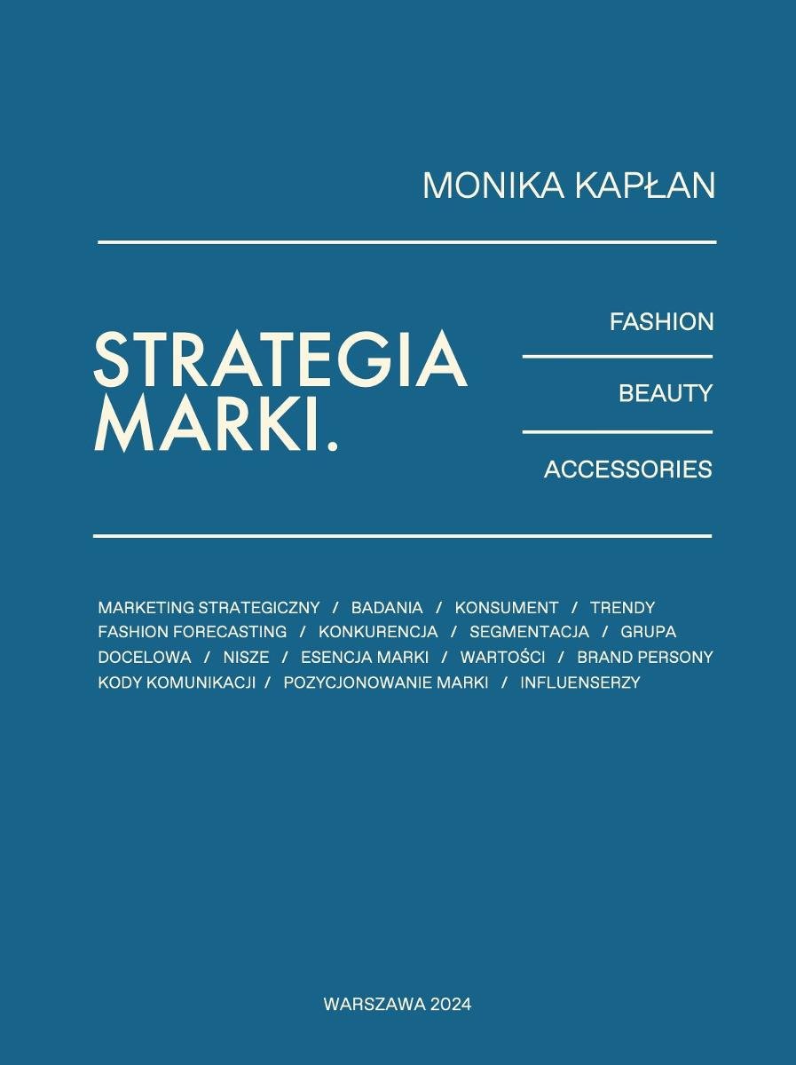 Strategia marki okładka