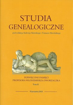 Studia genealogiczne. Tom 2. okładka
