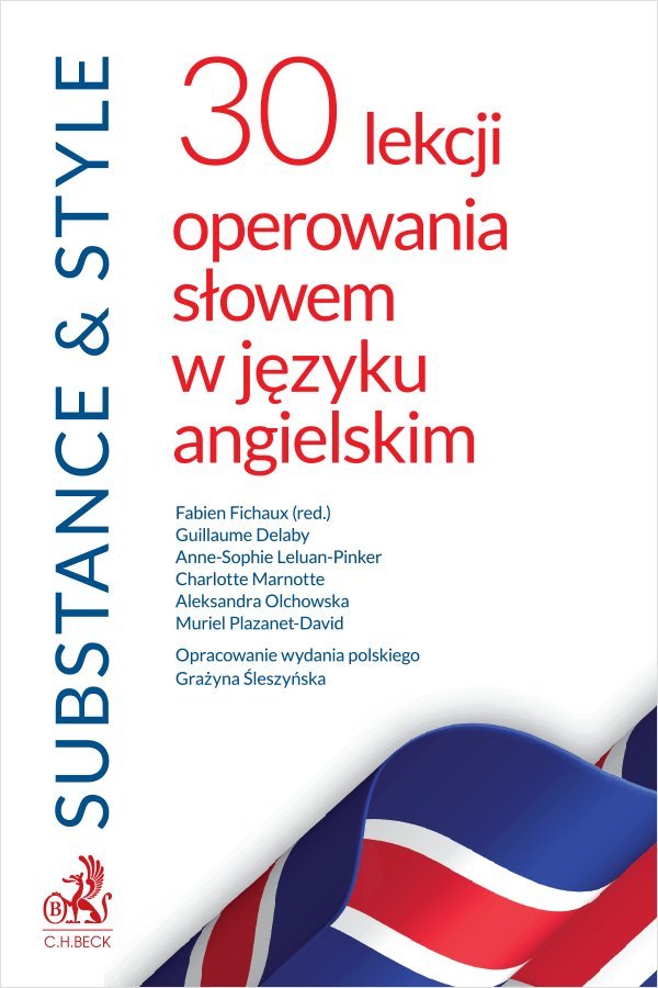 Substance & Style. 30 lekcji operowania słowem w języku angielskim okładka