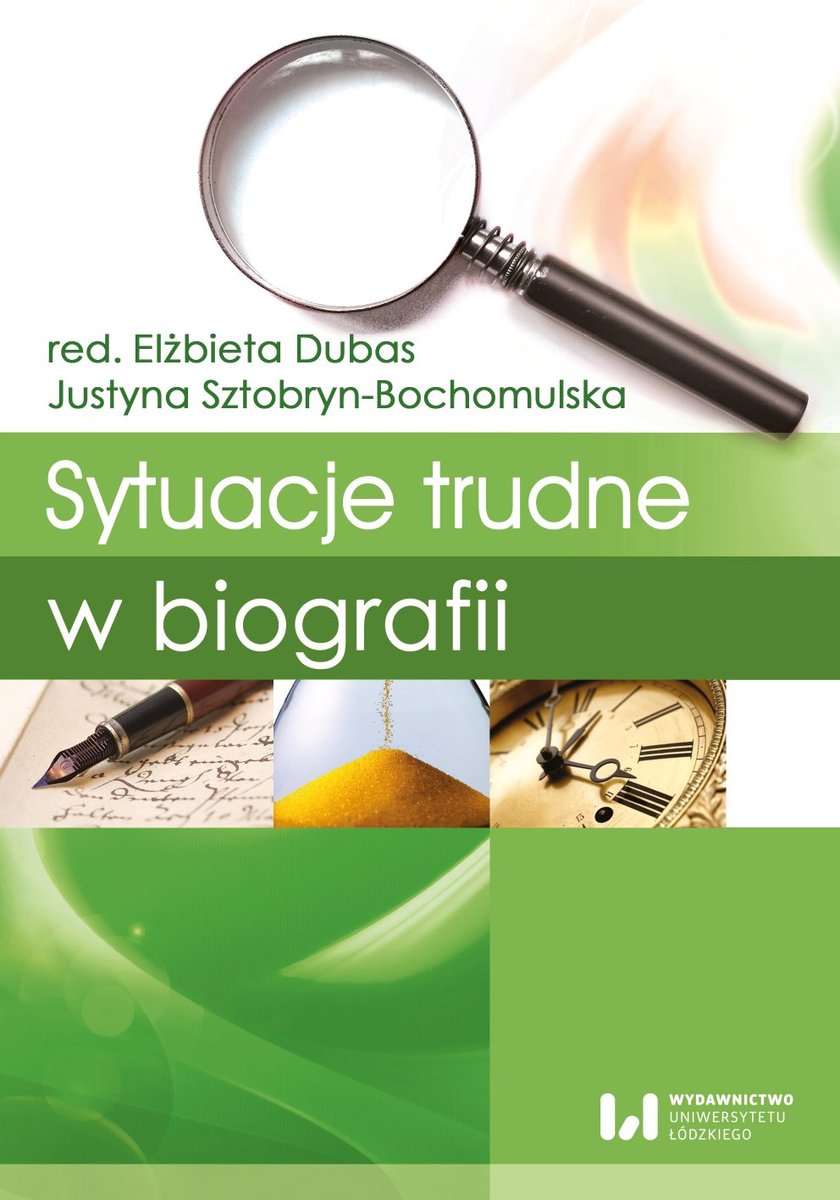 Sytuacje trudne w biografii okładka