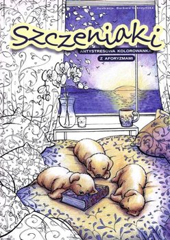 Szczeniaki. Kolorowanka okładka