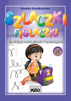 Szlaczki figlaczki poprawiające skupienie uwagi. 7-8 lat okładka