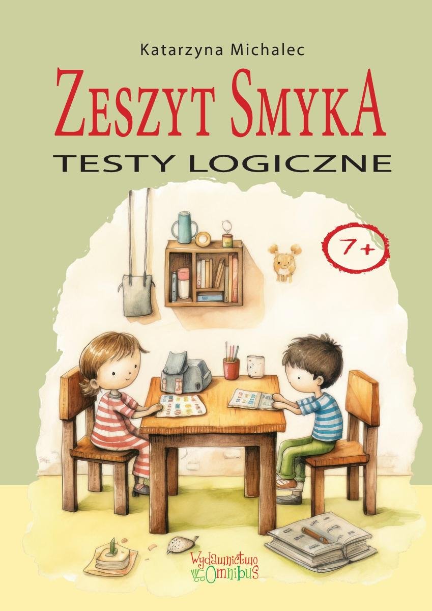 Testy logiczne. Zeszyt smyka okładka