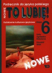 To lubię. Język polski. Podręcznik. Klasa 6. Szkoła podstawowa okładka