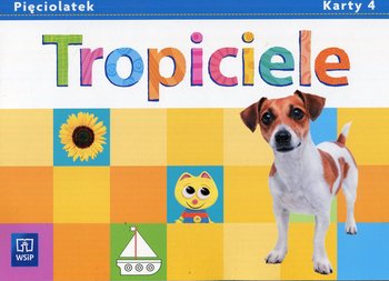 Tropiciele. Pięciolatek. Karty pracy. Część 4 okładka