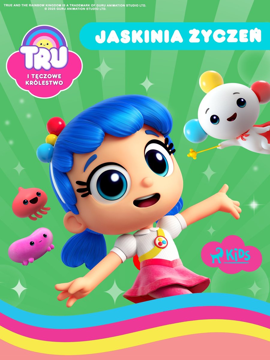 Tru i Tęczowe Królestwo. Jaskinia życzeń okładka