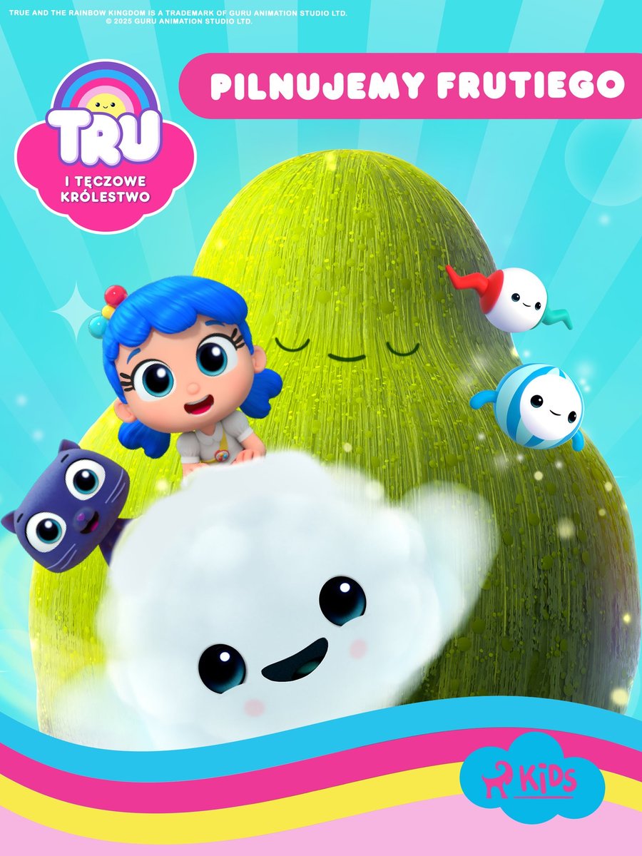 Tru i Tęczowe Królestwo. Pilnujemy Frutiego okładka