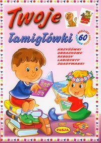 Twoje łamigłówki. 60 naklejek okładka