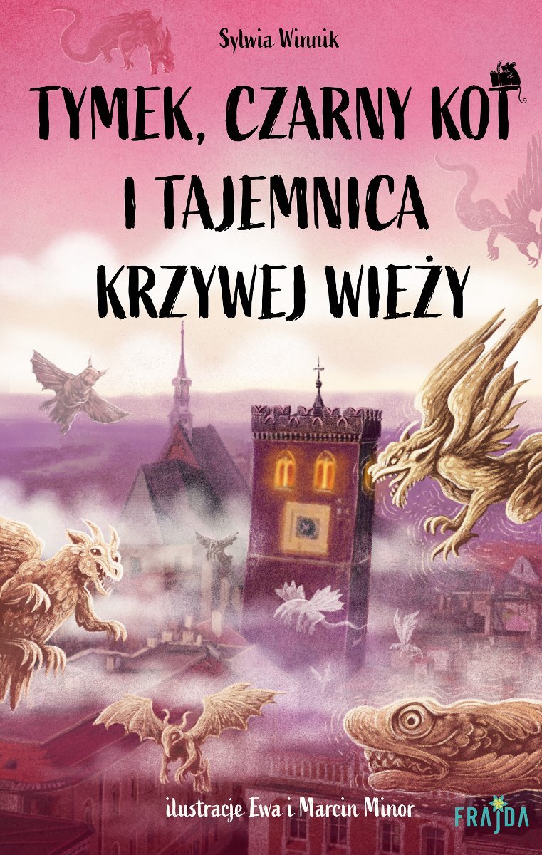 Tymek, Czarny Kot i tajemnica Krzywej Wieży okładka