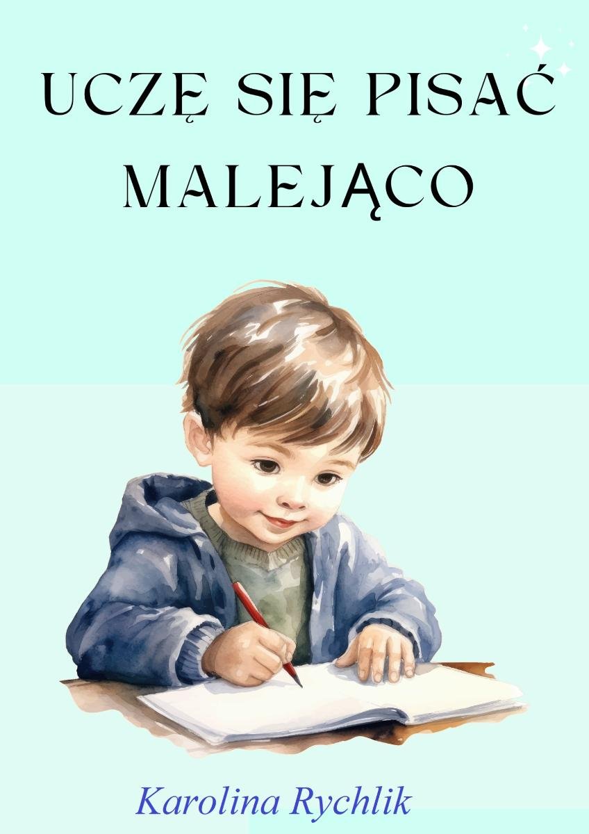 Uczę się pisać malejąco okładka