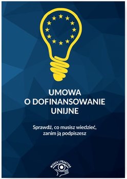 Umowa o dofinansowanie unijne okładka