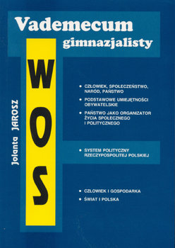 Vademecum gimnazjalisty. WOS okładka