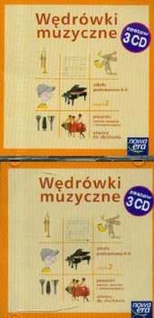 Wędrówki muzyczne 4-6. Podręcznik CD okładka