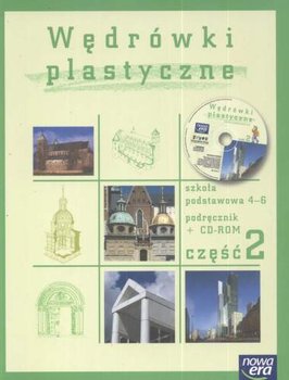 Wędrówki plastyczne 4-6. Podręcznik. Część 2. Szkoła podstawowa + CD okładka