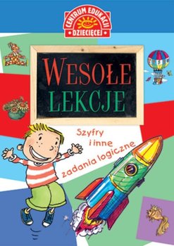 Wesołe lekcje. Szyfry i inne zadania logiczne okładka