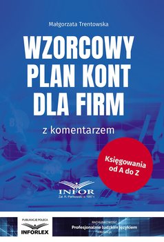 Wzorcowy plan kont dla firm z komentarzem okładka