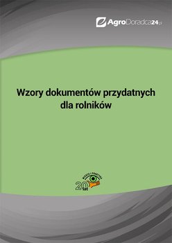 Wzory dokumentów przydatnych dla rolników okładka