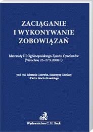 Zaciąganie i Wykonywanie Zobowiazań okładka