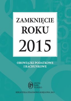 Zamknięcie roku 2015 okładka