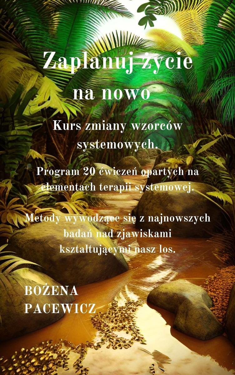 Zaplanuj życie na nowo. Kurs zmiany wzorców przedurodzeniowych okładka