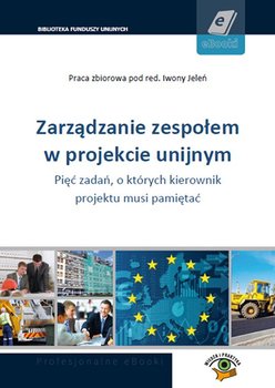 Zarządzanie zespołem w projekcie unijnym okładka