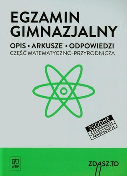 Zdasz.to. Egzamin gimnazjalny. Część matematyczno-przyrodnicza. Opis, arkusze, odpowiedzi okładka